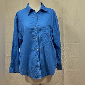 Linen Button-Up Shirt